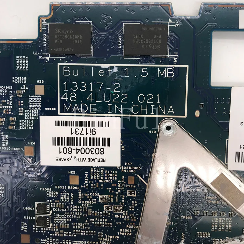 For EliteBook 1040 G1 Laptop motherboard 803004-601 803004-001 13317-2 48.4LU22.021 803448-601 W/ I5-4300U CPU 100% full tested |