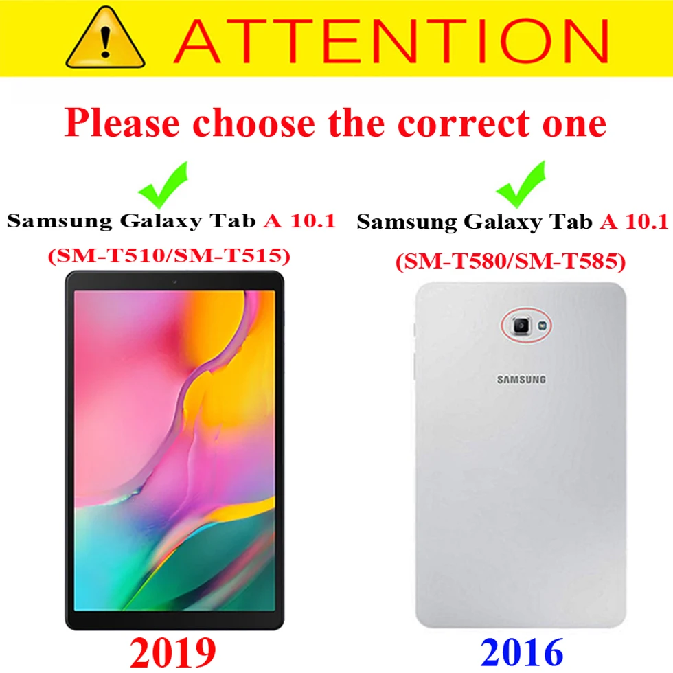 Ультратонкий чехол для samsung Tab A 10,1 T580 T585 T510 T515 чехол для планшета для samsung Galaxy Tab A 10,1 чехол