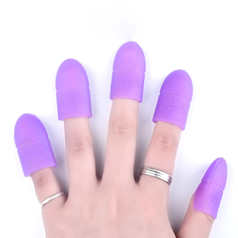 5 шт. кончики для дизайна ногтей средство снятия УФ гель лака обертывание