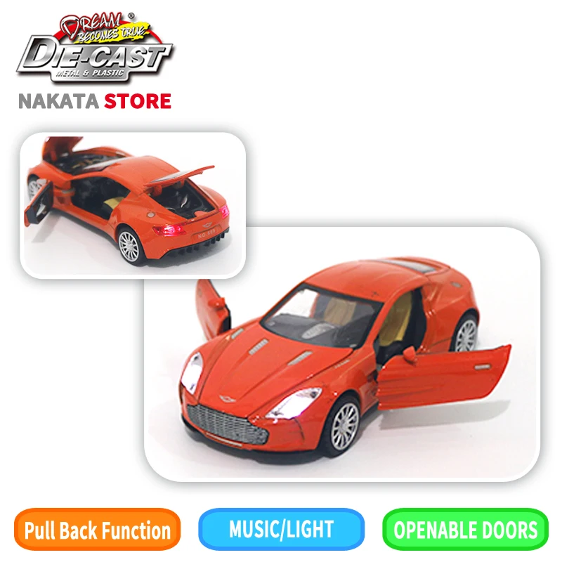 Коллекционные сплава литья под давлением 1/32 Cars реплики Электронный Свет Звук