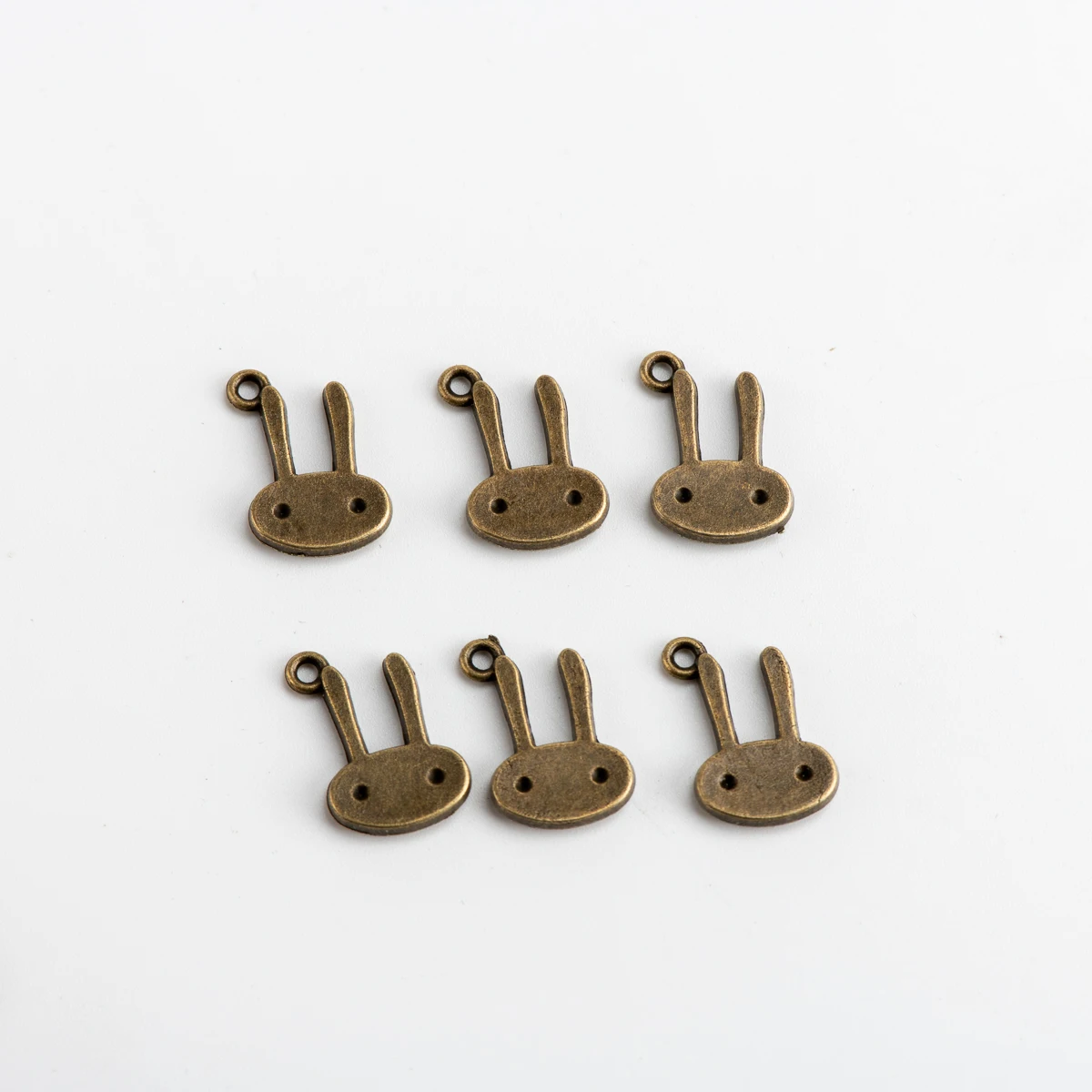 

Rabbit Cartoon Animals DIY Alloy Pendant For Crafts Charms Jewelry Findings & Components For Jewelry Making #JZ516