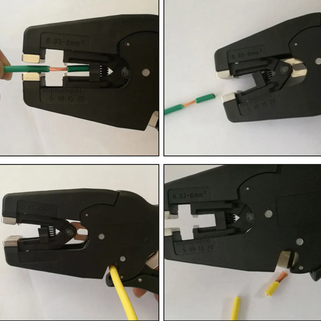 Ручной инструмент для зачистки проводов саморегулирующийся диапазон 0 03 10 мм2