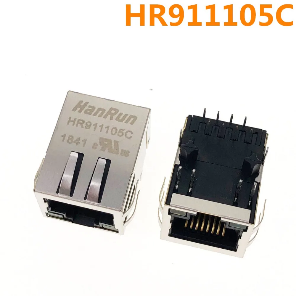 Новый и оригинальный HR911105C HR911105 сетевой Трансформатор HanRun RJ45|Соединители| |