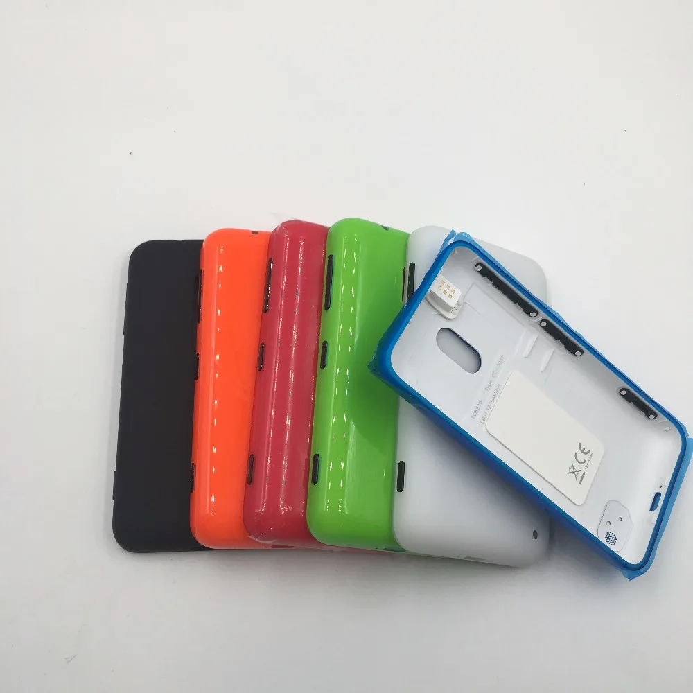 RTBESTOYZ для Nokia Lumia 620 N620 сменная Крышка батарейного отсека с боковой кнопкой|Корпусы