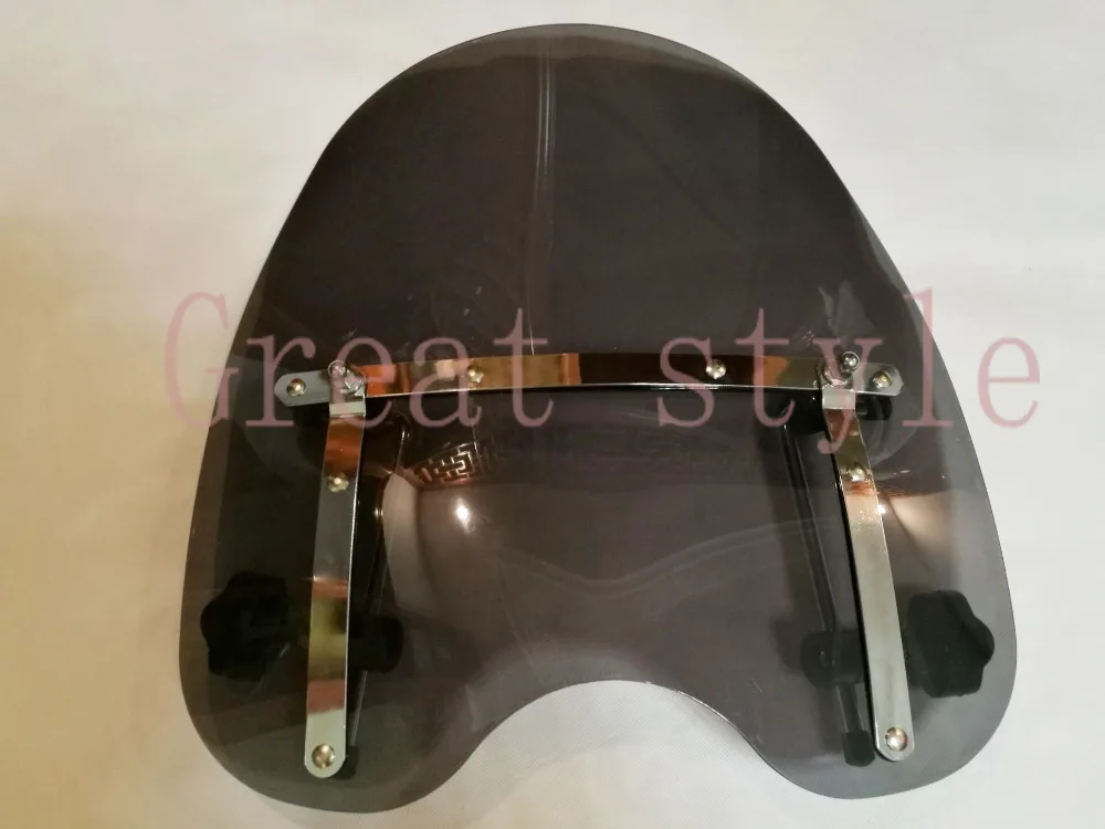 Лобовое стекло для Yamaha V Star 650 950 Virago 1000 1100 Vmax v max 1700 с рулем 7/8 дюйма и 1 дюйм 19x17