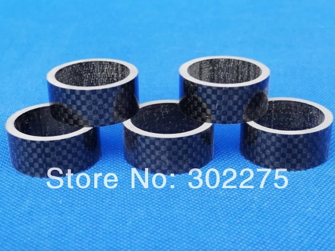 Распорка из углеродного волокна для дорожного велосипеда 5 шт. 15 мм 1 1/8 дюйма|headset