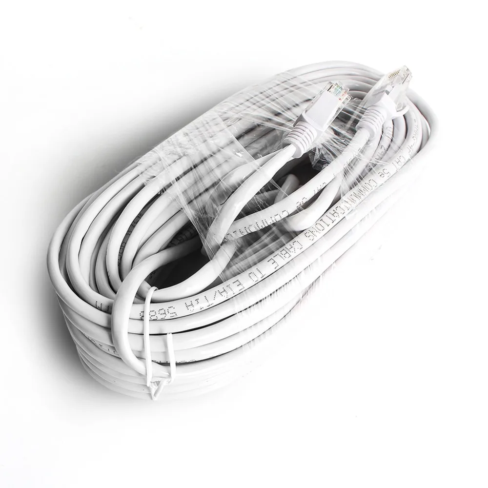 CCTV сетевой кабель CAT5/CAT 5e возможностью погружения на глубину до 30 м/100ft Ethernet RJ45 для