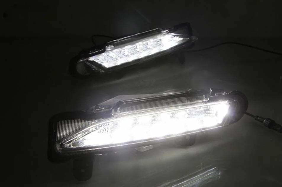 ATIV светодиодный Yaris 2017 2018 2019 DRL дневные ходовые огни с желтыми указателями