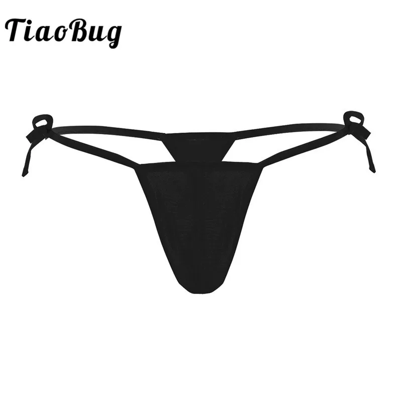 TiaoBug мужской купальник танга на бретельках G стринги бикини эластичные