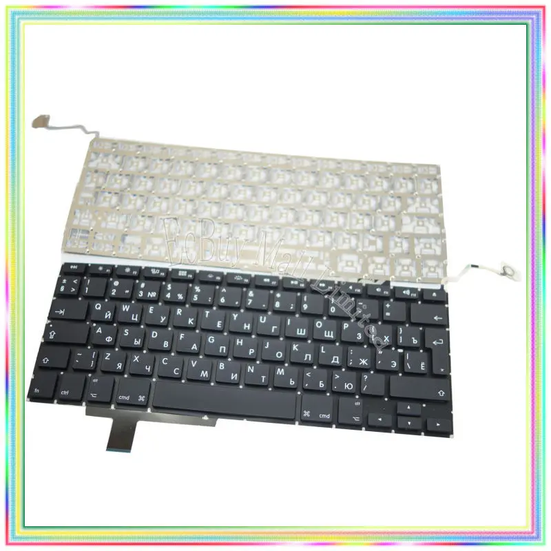 

Brand new Russian RU Keyboard without Backlight for Macbook Pro 17.1" A1297 2009-2011 Years