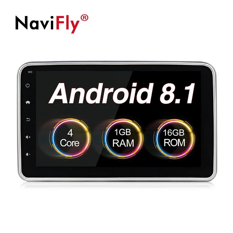 32G HD 1din Android 8 ''Универсальный Автомобильный dvd-плеер gps навигация Стерео Bluetooth Радио Аудио плеер FM Автомобильный мультимедийный плеер - Цвет: 1G RAM 16G ROM