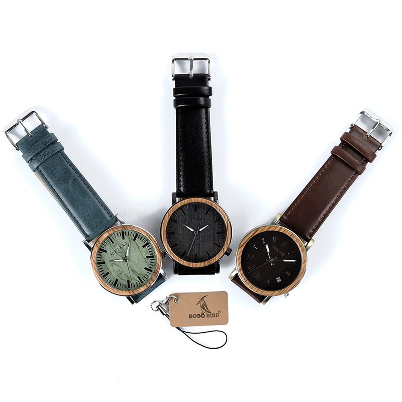 BOBO BIRD часы мужские деревянные металлические кварцевые часы Специальный дизайн мужские наручные часы в деревянной коробке часы relogio masculino