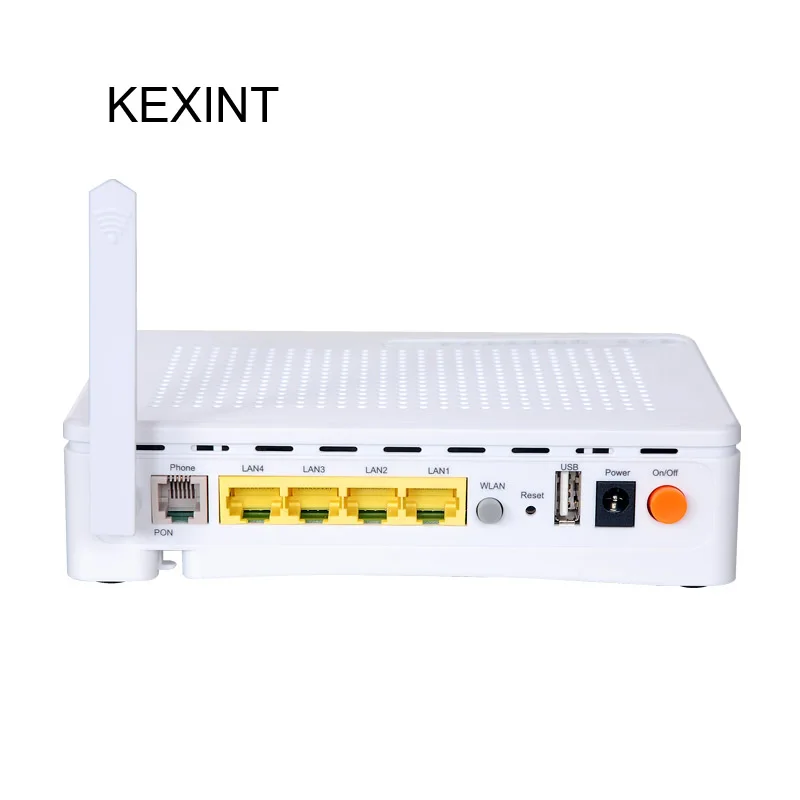 KEXINT GPON FTTH 4-портовый ONU OLT POTS+WIFI GPON ONU с USB-адаптером Оборудование (art.: 3920cdeb90798) - 3920cdeb90798