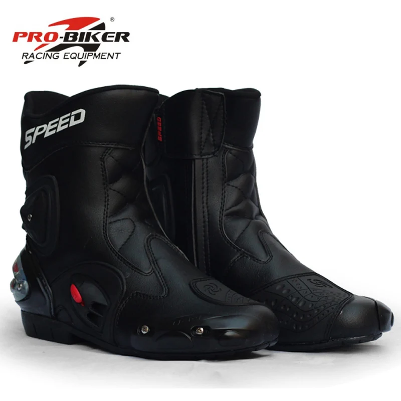 PRO BIKER/мотоциклетные ботинки с защитой по щиколотку Обувь для езды на мотоцикле