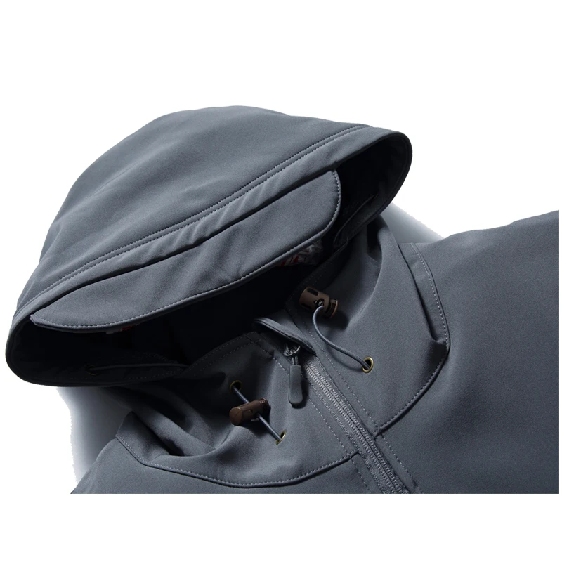 Мужская камуфляжная армейская тактическая куртка из мягкой кожи акулы