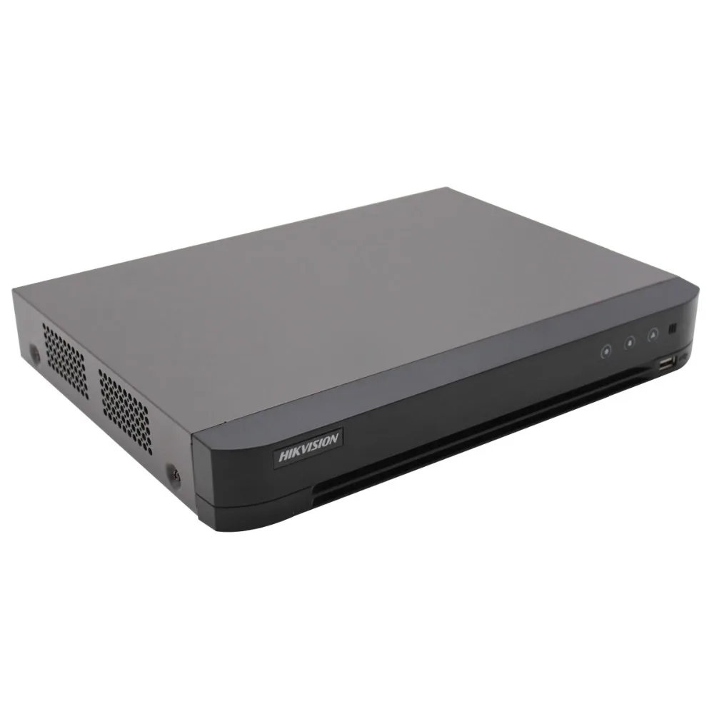 HIK 8CH DVR комплект Гибридный 8 каналов видео регистратор системы наблюдения DS-7208HUHI-K1 5MP пуля аналоговая камера для безопасности DS-2CE16H0T-IT3F