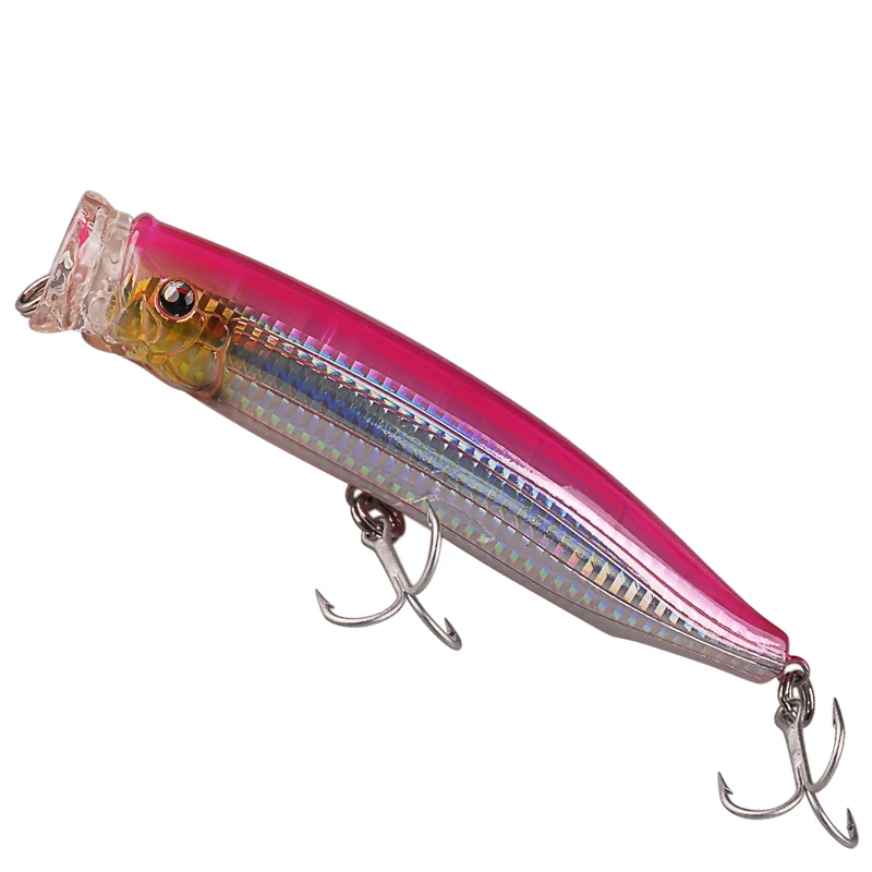 Умная приманка для ловли Поппера 150 мм 58 г VMC крючок Topwater Popper Приманки Isca