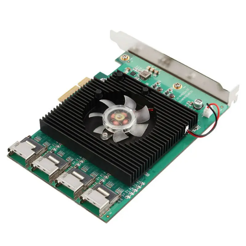 Набор микросхем Marvell 88SE9215 16 портов SATA 6 ГБ PCI Express Карта контроллера e III 3 0 с