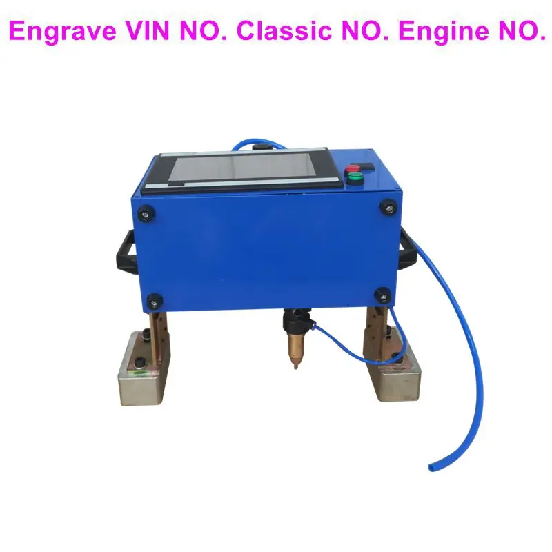 Hot-selling Vin number Dot peen marking machine for ss cs metal CNC portable dot peen marking machine vin number factory price