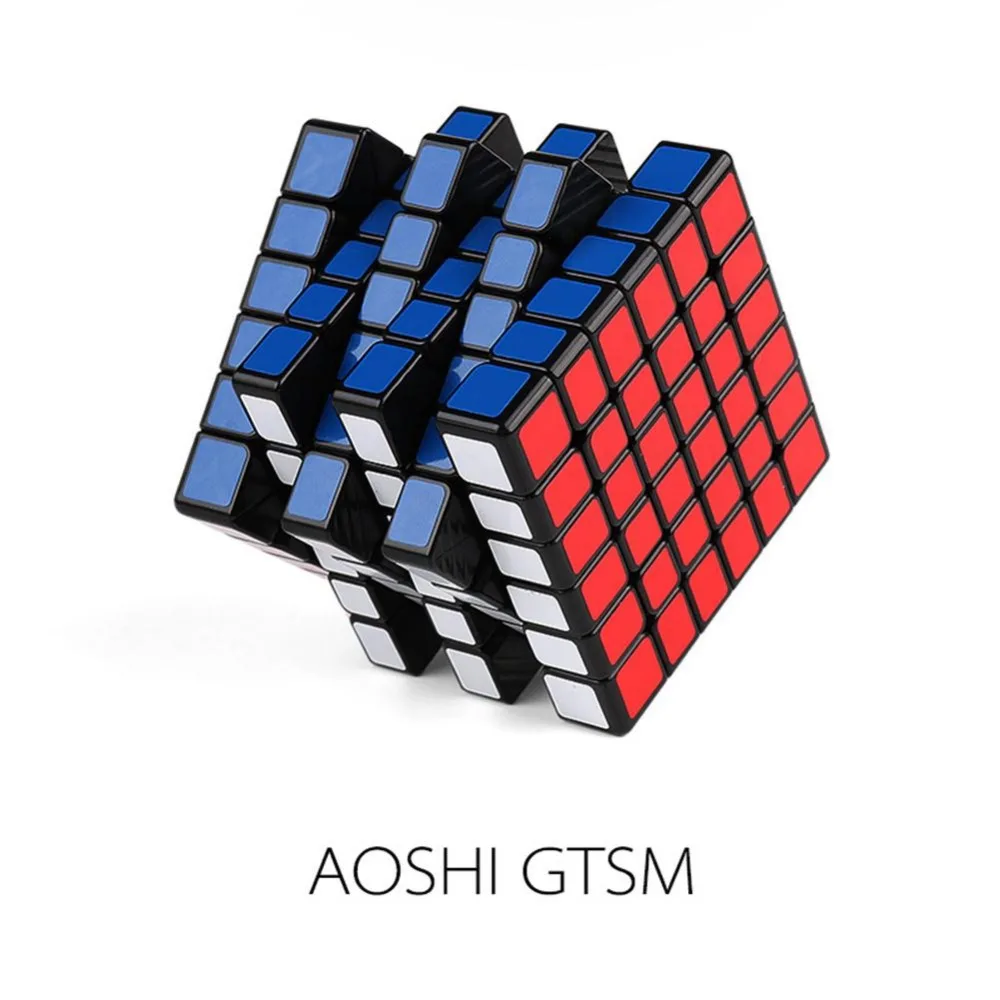 LeadingStar MOYU AOSHI GTS M 6X6 куб магнитный магический скоростной наклейка