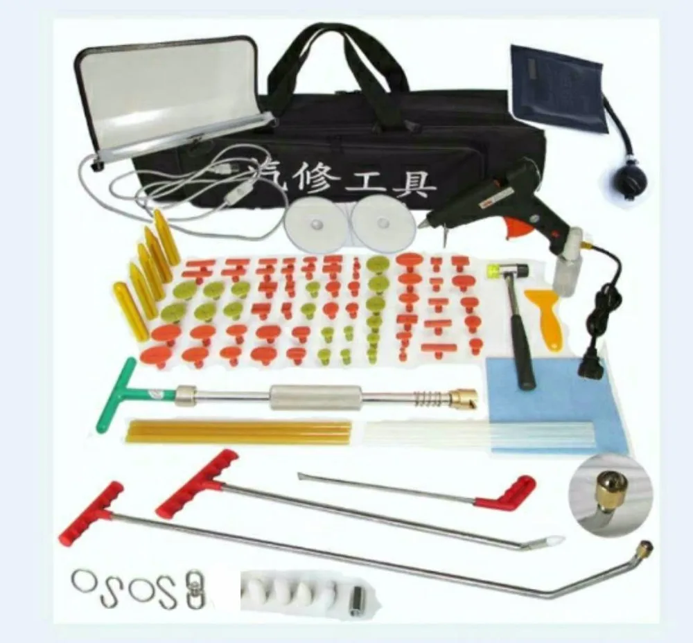 Магнитный PDR Крюк Инструменты толкатель автомобильный лом Paintless Dent Repair Tools Puller Lift