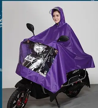 Индивидуальное пончо дождевик для велосипеда мотоцикла одиночное с крышкой