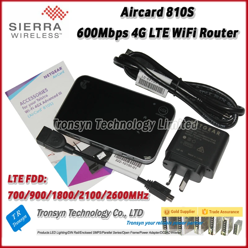 Новое поступление Оригинальный разблокированный Netgear 600 Мбит/с Aircard AC810S 4G LTE Cat11