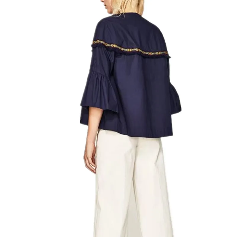 2019 осенне-весенний женский пиджак с кисточками верхняя одежда куртки