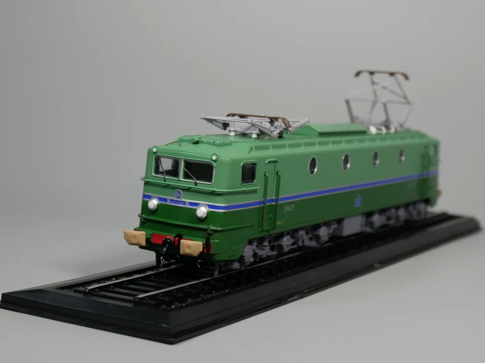 Масштаб Хо модель атлас 1: 87 поезд Серия CC 7107 1952 литая модель поезда