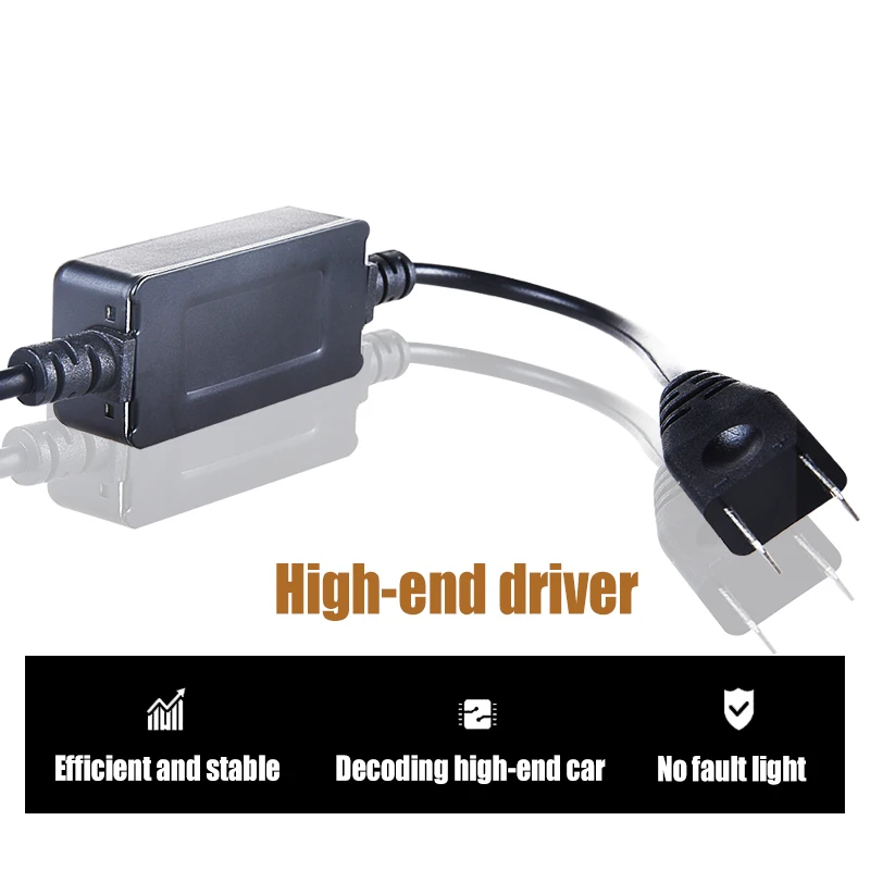Avacom 2 шт. LED H4 HS1 Moto головной светильник лампы 12 В 6500 К Белый COB Чип 72 Вт 12000Lm H7