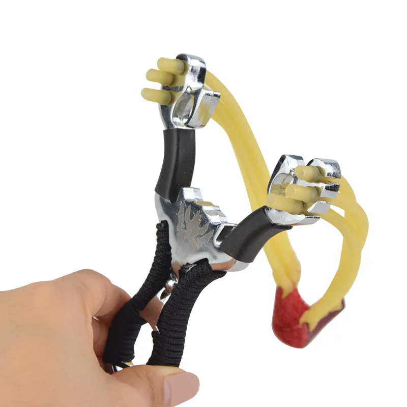 1 шт. Рогатка высокое качество сплав Материал с резиновой лентой|Дартс| |