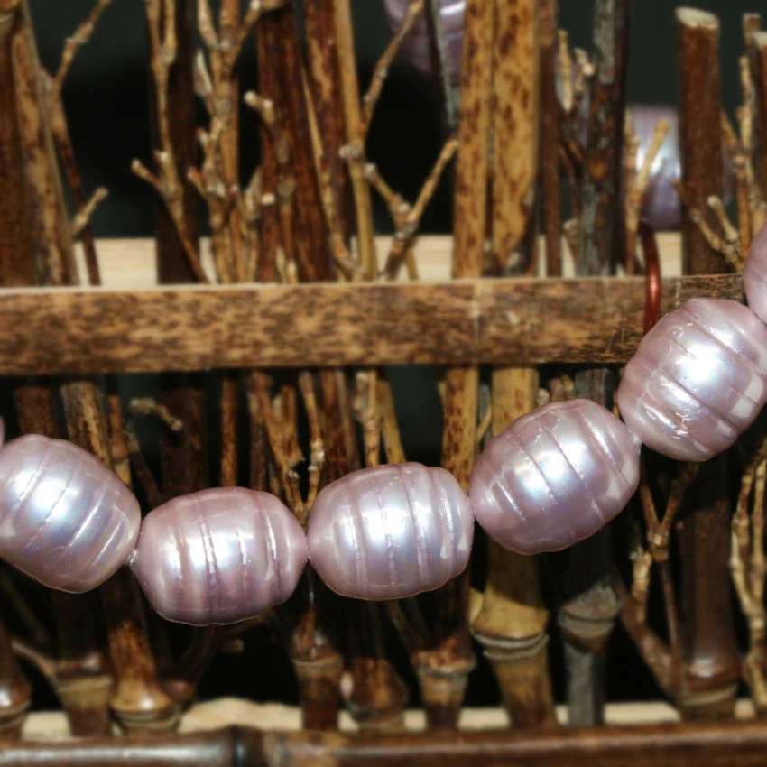 New arrival special design purple barrel oval natural shell pearl 12*15mm loose beads beauty women diy jewelry gift 15inch B2281 | Украшения