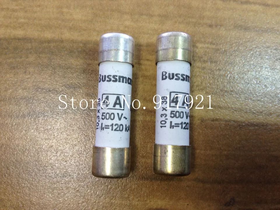 

30 шт./партия, трубки предохранителей Bussmann C10G4 BUSS 4A500V 10X38