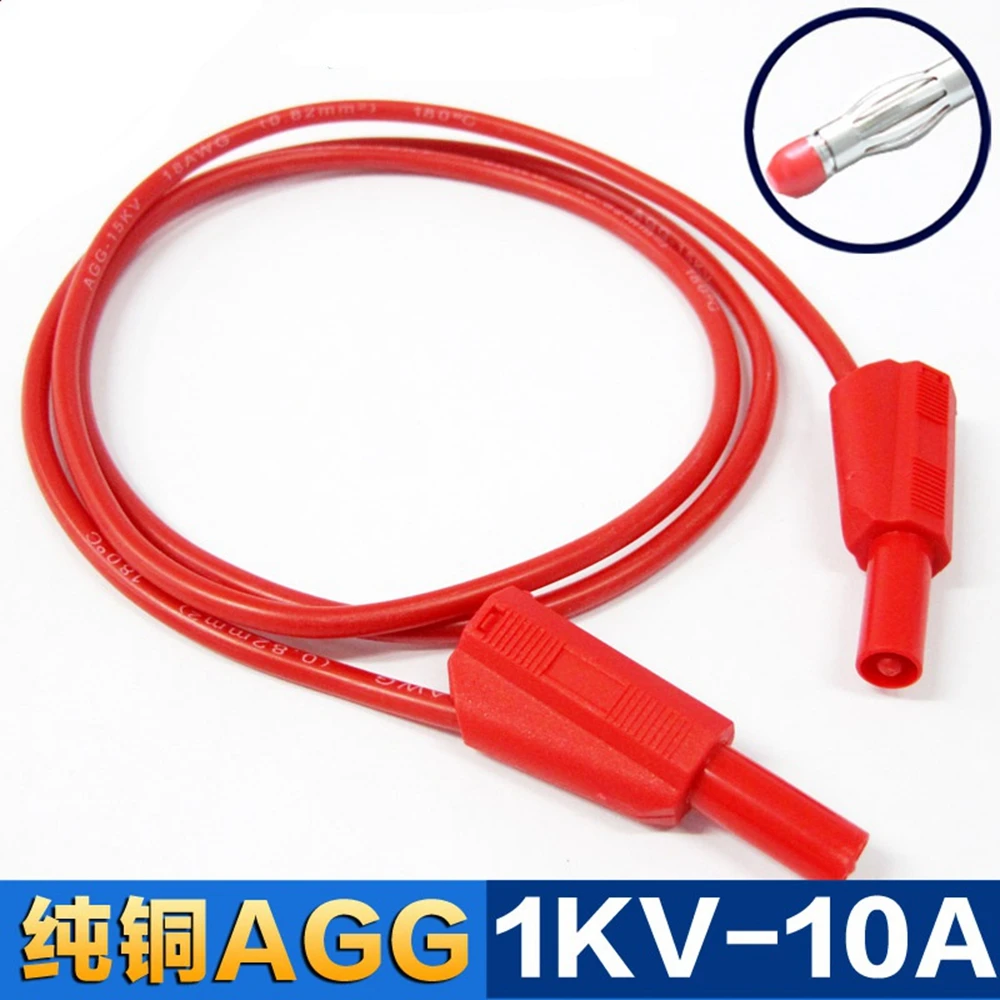 Высококачественные силиконовые испытательные выводы 0 25 метров 4 мм