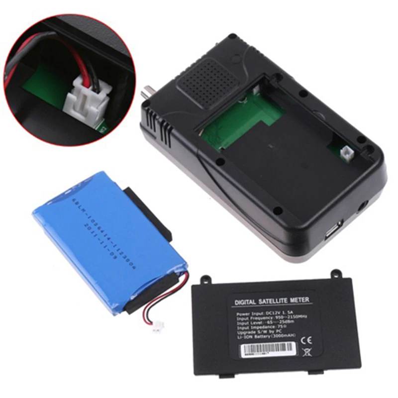 Цифровой ЖК-дисплей спутниковый Finder метр плюс скачать и смотреть все FTA цифровой