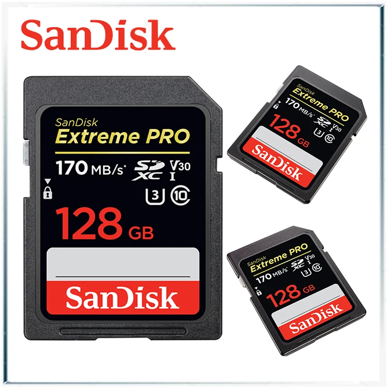 SANDISK Экстремальный PRO SDHC и SDXC UHS I Карта sandisk Экстрим pro карта sdxc sdhc uhs i памяти SD