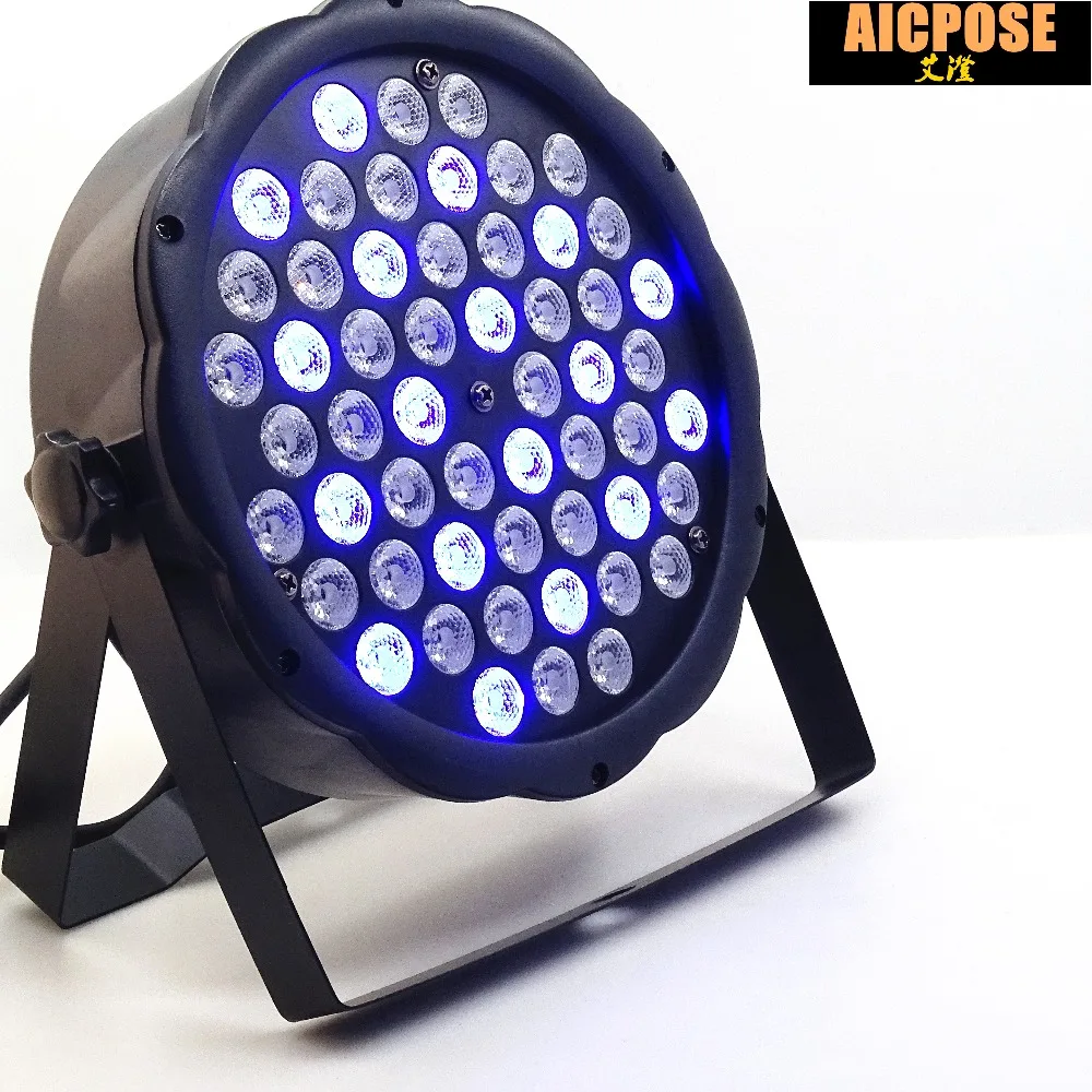 Светодиодные par огни 54x3 Вт DJ Par led 54*3 Вт огни R12, G18, B18, W6 мыть свет диско DMX контроллер эффект для небольшой пати KTV