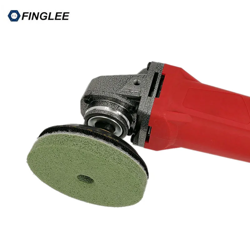FINGLEE 4 &quotдюймов 6 шт./компл. 100 мм терраццо гранит бетон фарфор губка полировки