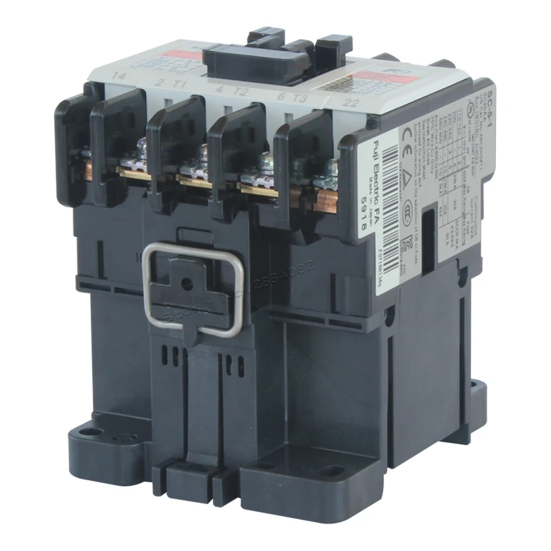 Контактор переменного тока 50 Гц 19A 690 В AC24V 380 220 110 напряжение катушки 3NO1NO1NC SC20AA Fuji