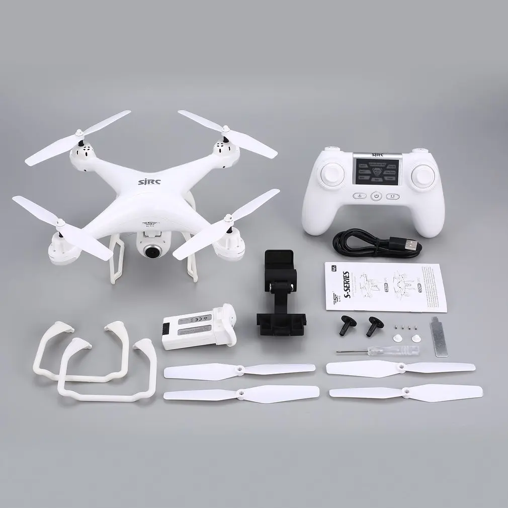 720P SJ R/C S20W FPV 1080P камера селфи высота удержания Дрон Безголовый режим авто возврат Взлет/посадка Hover gps RC Квадрокоптер - Цвет: 720P