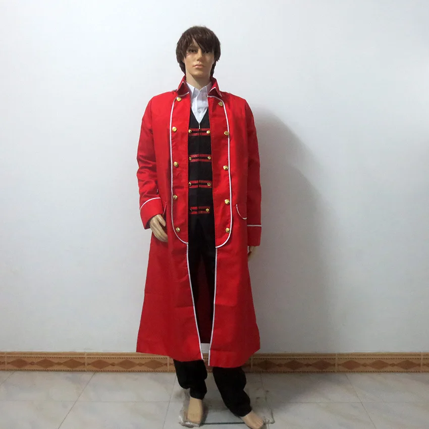 Kaizouku Сентай Gokaiger капитан чудесные Косплэй Костюм Индивидуальные