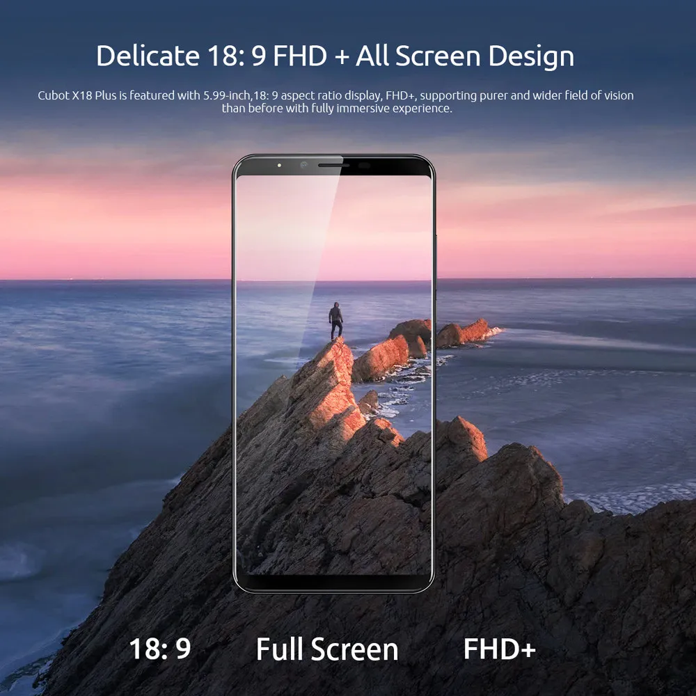 CUBOT X18 Plus смартфон экран 5 99 дюймов восемь ядер 4 Гб + 64 ГБ|Органайзеры для кабеля| |