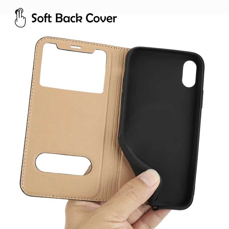 Женские ботинки из натуральной кожи флип чехол для iPhone X Case роскошный