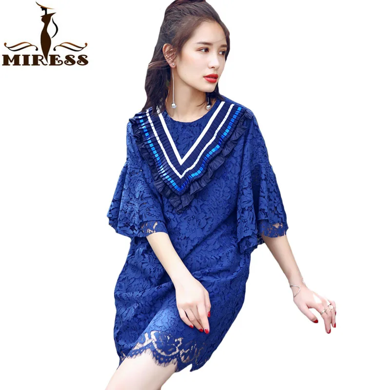 Старинные платья 2017 женщины 50 s ретро хепберн лето кружева негабаритных партии