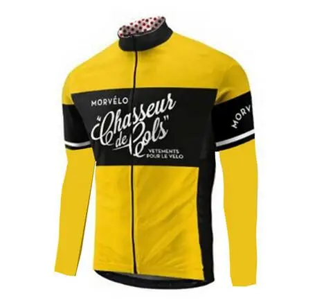 Весна/Осень Morvelo Велоспорт Джерси с длинным рукавом мужская Велоспорт Джерси велосипед одежда Ropa Ciclismo - Цвет: 004