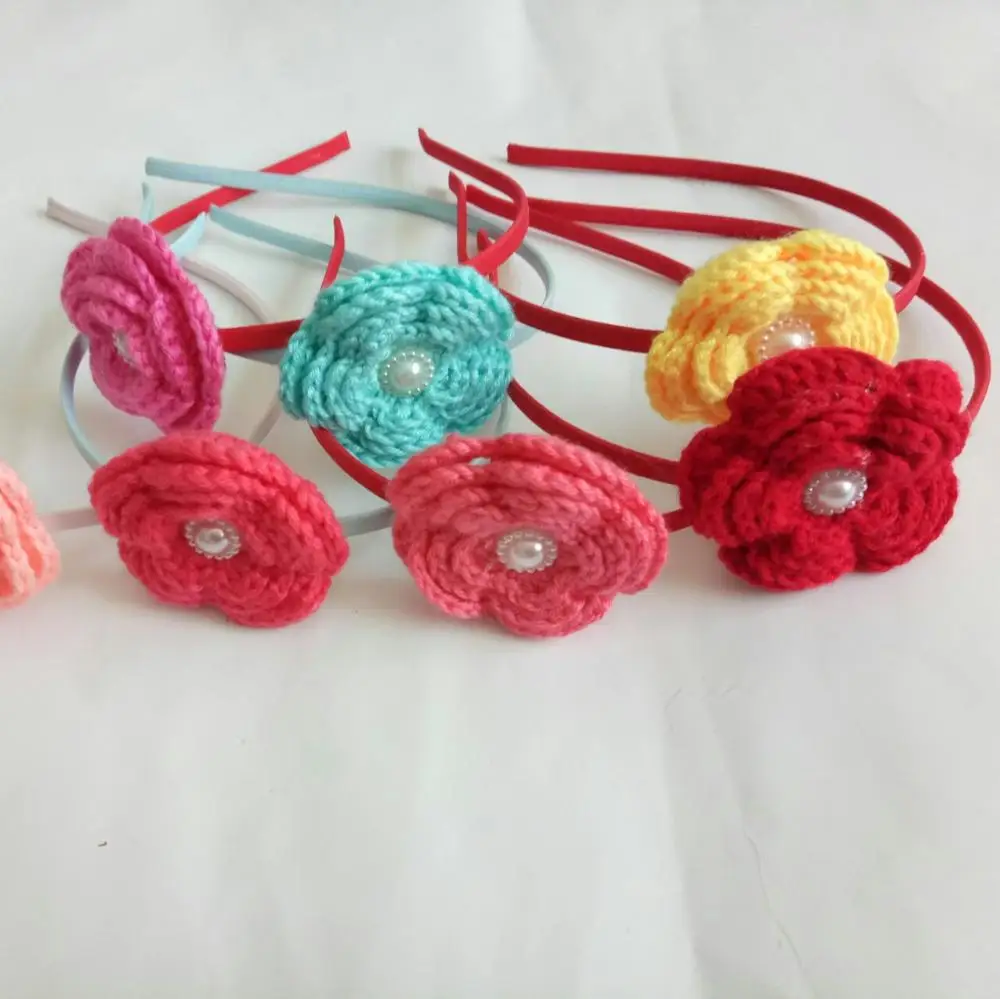 1 шт. Детская повязка на голову с цветочным принтом|flowers headband hairband|flower headbandfashion |