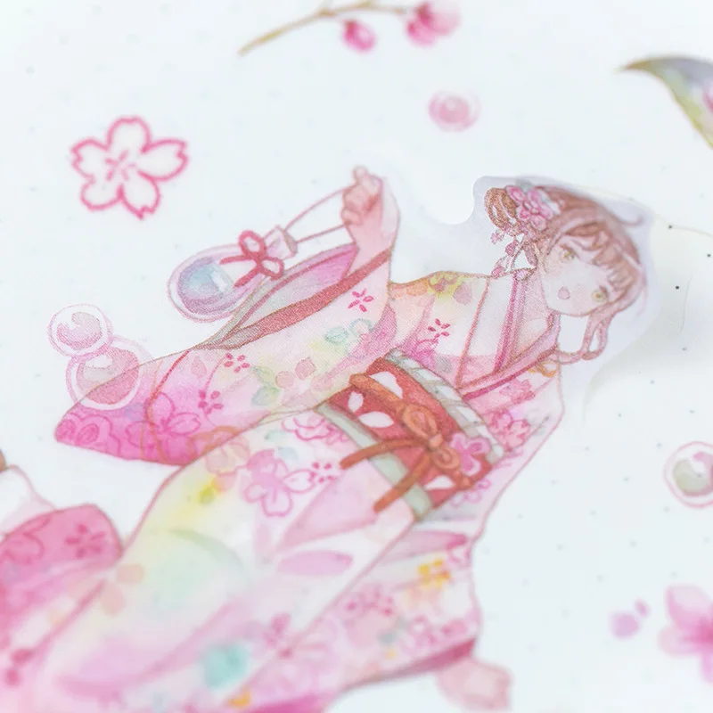 4 шт./упак. сезон: весна лето осень зима вид самоклеящихся стикеров декоративные