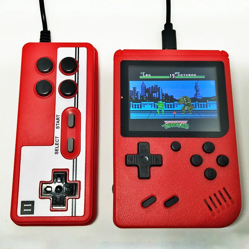 Игровая консоль с 400 встроенными играми 1000 мА · ч 3 0 дюйма 2 игрока|Портативные