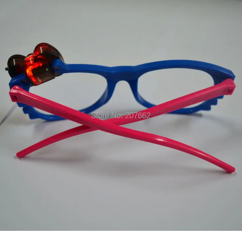 Светильник-очки маска для глаз светодиодный мигает очки вечерние карнавальный