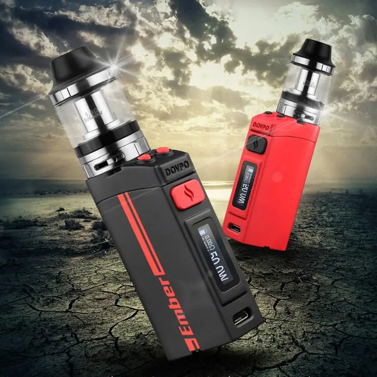 С. dovpo Эмбер комплект электронных сигарет поле mod VAPE Мини Starter Kit собран в Батарея 50